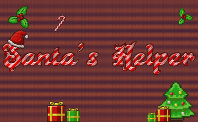 Santa's Helper Banner