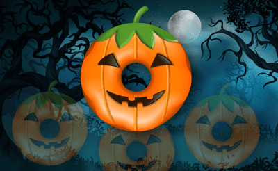 Halloween Circle Banner