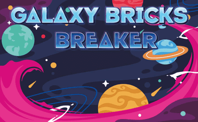Galaxy Bricks Breaker Banner