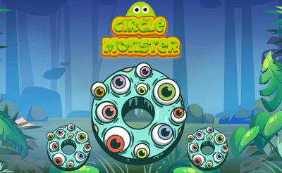Circle Monster Banner