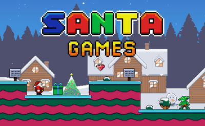 Santa Games Banner
