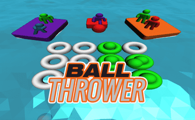 Ball Thrower hyper casual game Banner