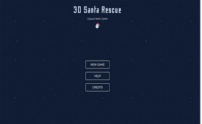 Casual Christmas Santa Game Banner