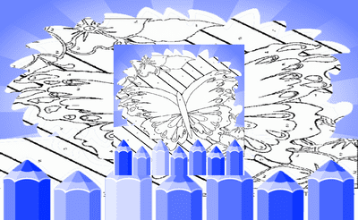 Free Color Coloring Pages Banner
