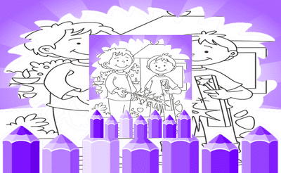 Diwali Coloring Sheets For Kids Banner