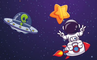 Spaceman Adventure Banner