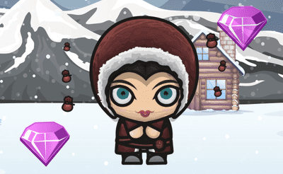 Winter Gemstone Banner