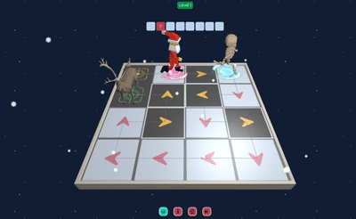 3D Santa Rescue Banner
