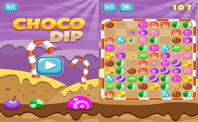 Choco Dip Banner