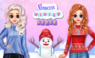 Princess Winter Style Banner