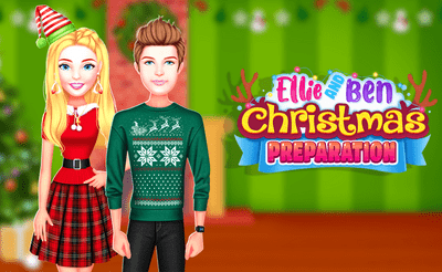Ellie And Ben Christmas Preparation Banner