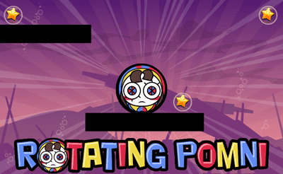 Rotating Pomni Banner