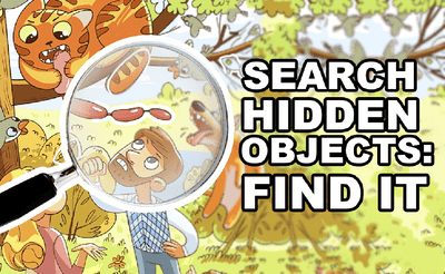 Search Hidden Objects Find It Banner