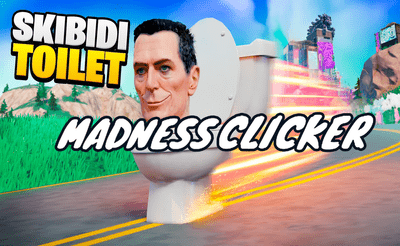 Skibidi Toilet Madness Clicker Banner