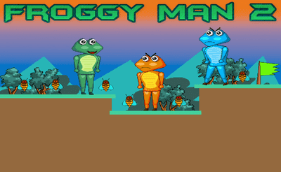Froggy Man 2 Banner