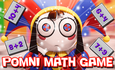 Pomni Math Game Banner