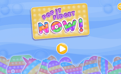 Fidget it Pop it Now! Banner