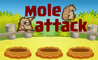 Mole Attack Banner