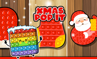 Xmas Pop It Banner