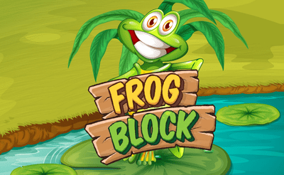Frog Block Banner
