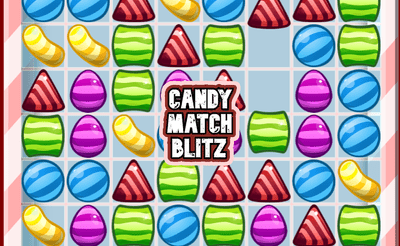 Candy Match Blitz Banner
