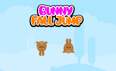 Bunny Fall Jump Banner