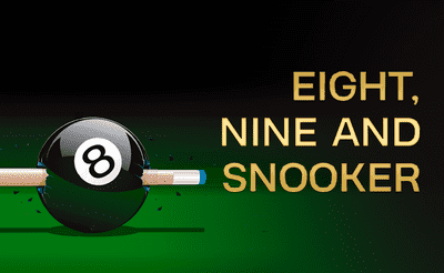 Eight and Nine and Snooker Banner