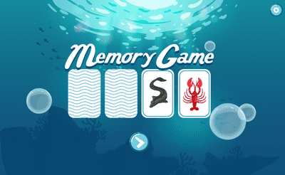 Fish Memory Game Banner