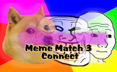 Meme Match 3 Connect Banner
