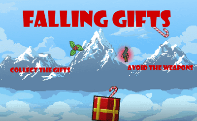 Falling Gifts Banner