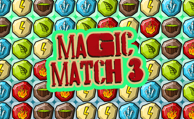 Magic Match 3 Banner
