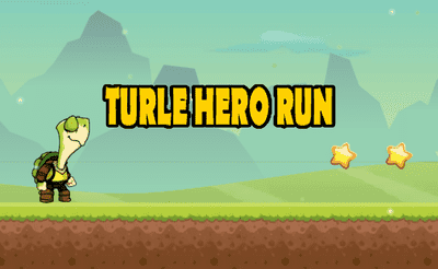 Turtle Hero Run Banner