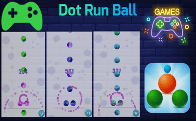 Dot Run Ball Banner