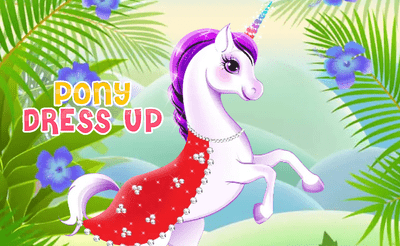 Pony Dress Up Banner