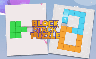 Blocks Stack Puzzle Banner