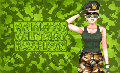 Princess Military Fashion Banner