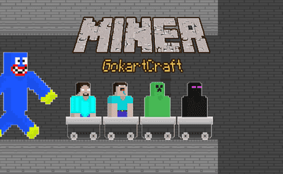 Miner GokartCraft - 4 Player Banner