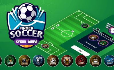 Finger Soccer - World Cup 2022 Banner