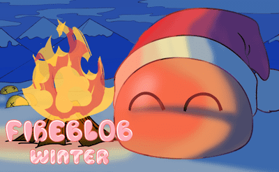 FireBlob Winter Banner