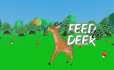 Feed the Deer Banner