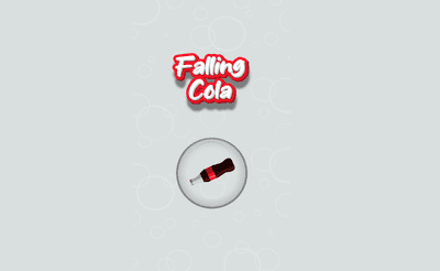 Falling Cola Banner