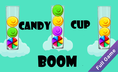 Candy cup Boom Banner