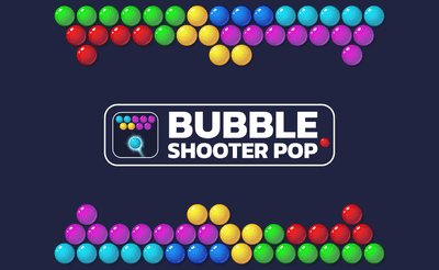 Bubble Shooter POP Banner