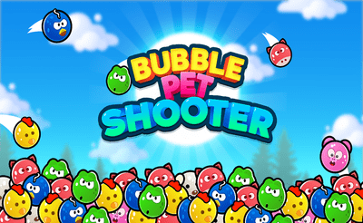 Bubble Pets Shooter Banner