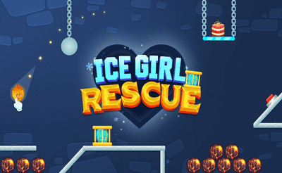 Ice Girl Rescue Banner