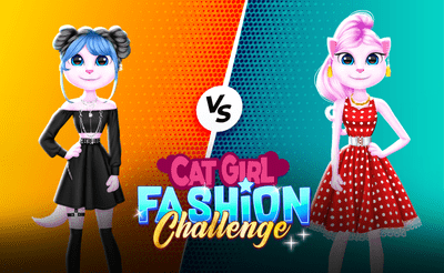 Cat Girl Fashion Challenge Banner