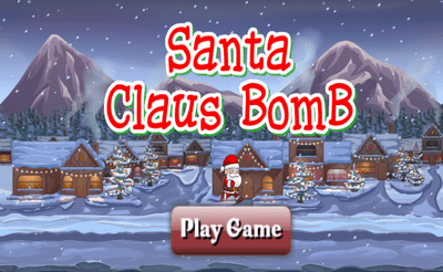 Santa Claus Bomb Banner