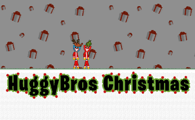 HuggyBros Christmas Banner