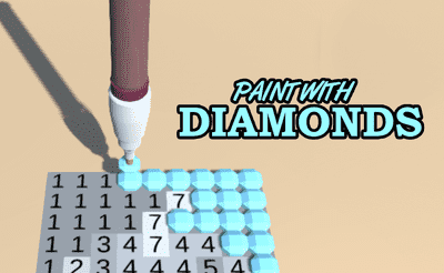 Paint with Diamonds Banner