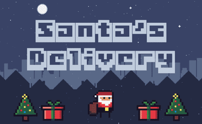 Santa's Delivery Banner